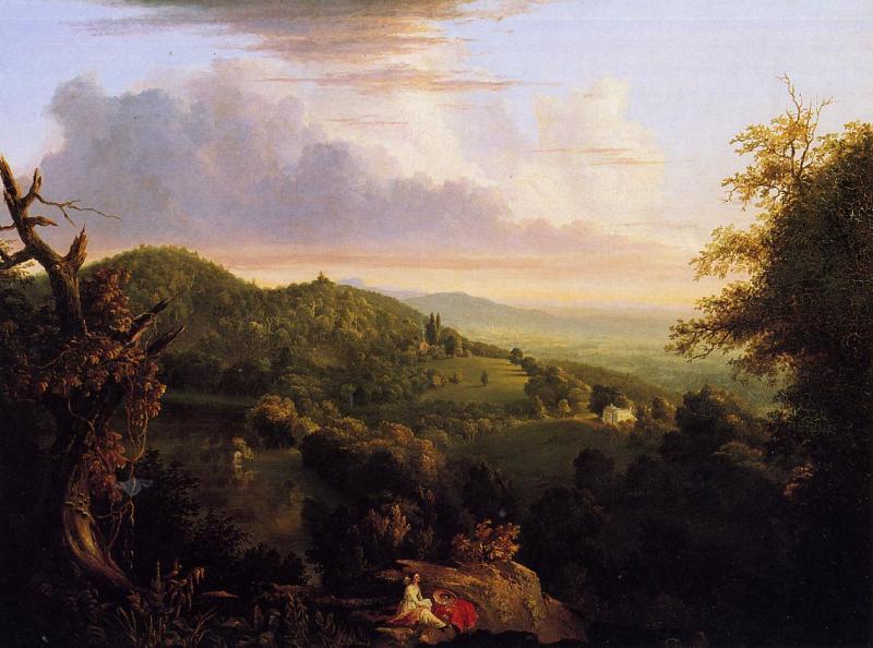 Thomas Cole View of Monte Video, Seat of Daniel oil painting picture
